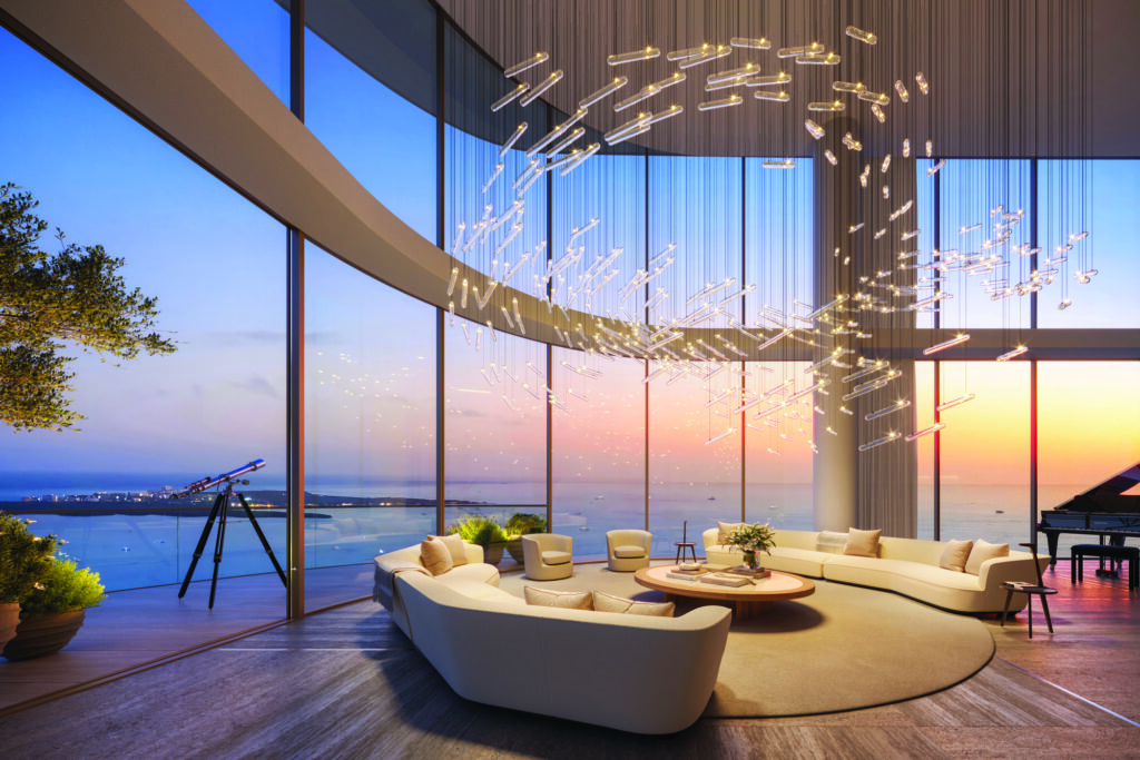 1428 Brickell Residences Miami-En preconstruccion-Living Penthouse